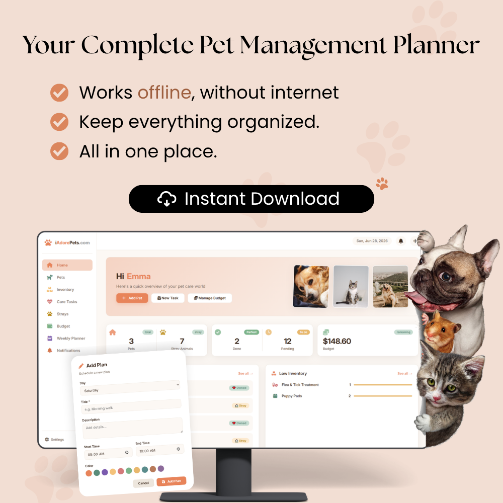 Pet Care Tracker 2